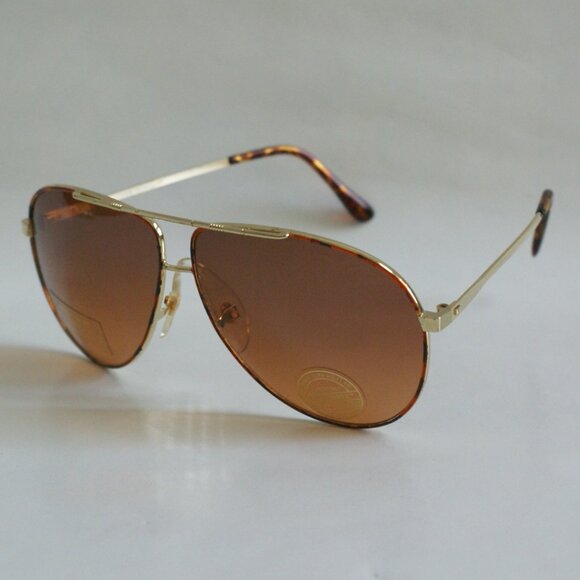NWT TruVintage DoubleBridge Goldenmax Aviator w/hydrophobic lens tech sunglasses - Picture 5 of 9